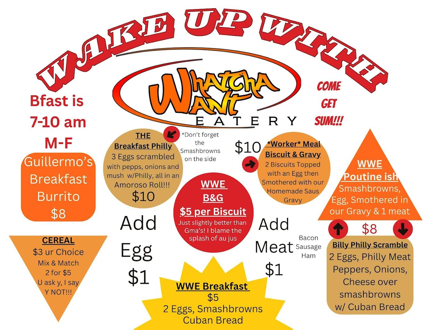 Whatcha Want Eatery
